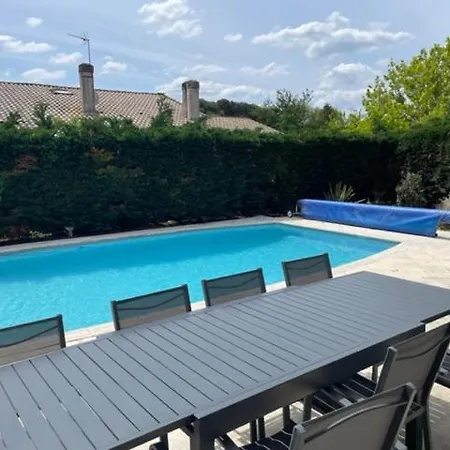 Grande Maison Avec Piscine Chauffee